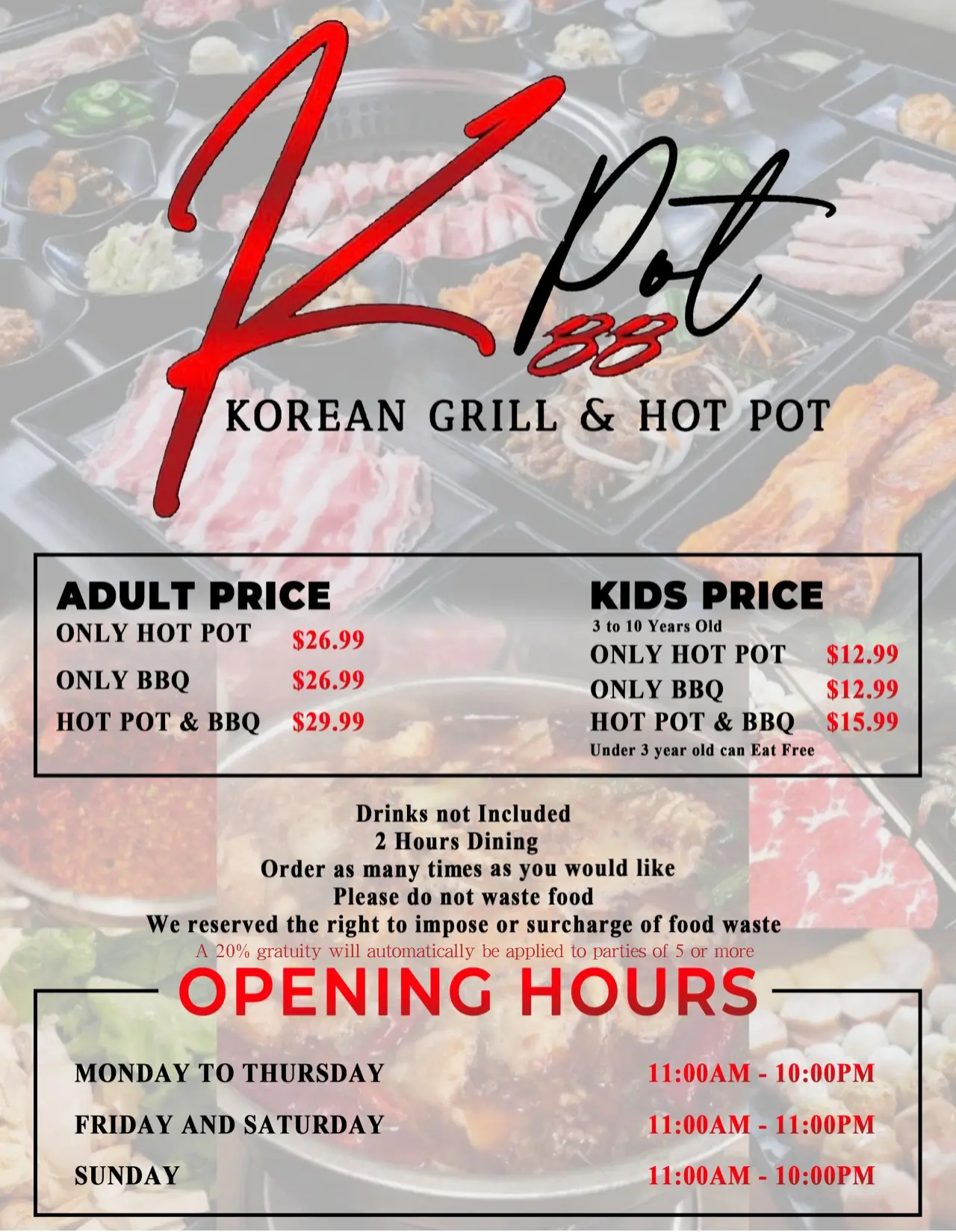 Korean Restaurant Kpot 88 | Winterville